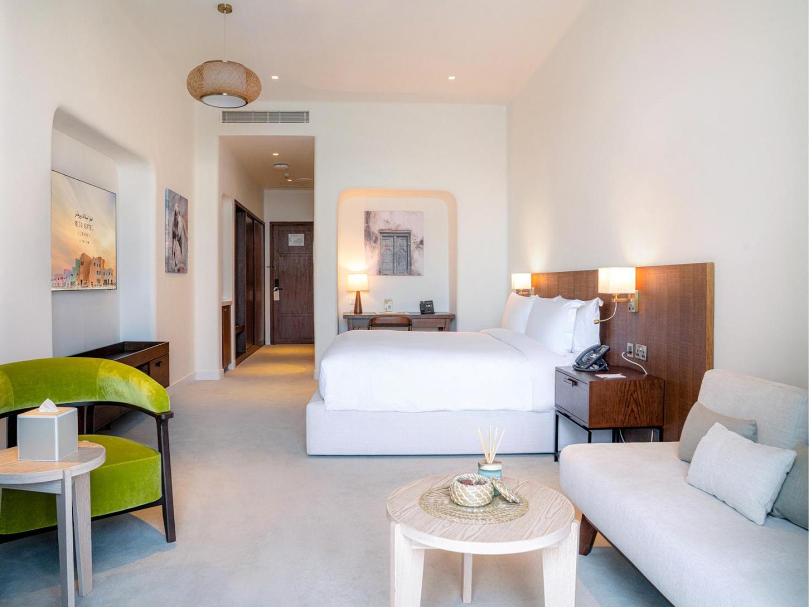 Mina Hotel And Residences By The Torch Doha Kültér fotó A guest room at the hotel